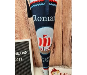 Stickdatei - Wikinger Schiff